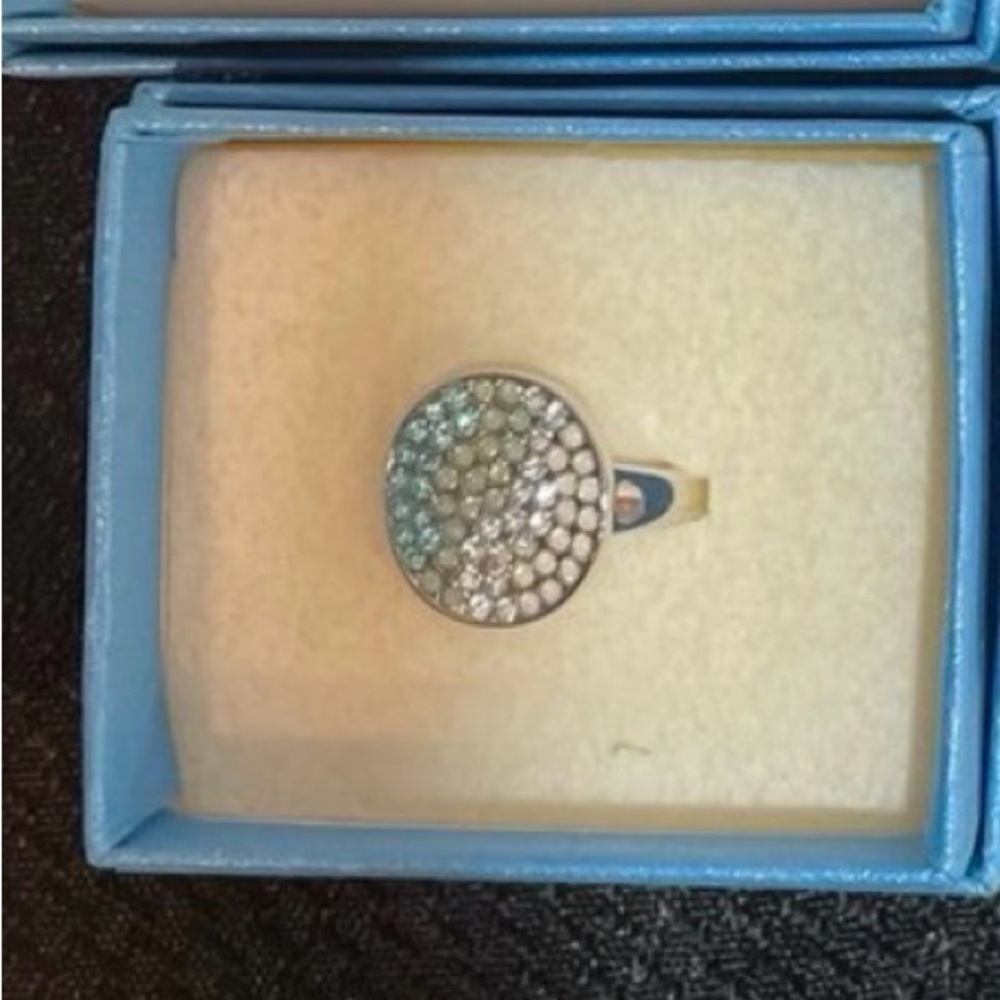 Touchstone Crystal wave Ring size 6 or 8